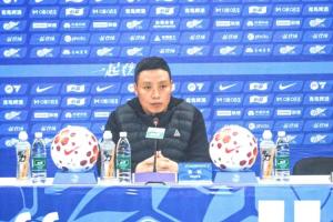 赛后新闻发布会上主教练陈涛表示：我觉得每个球员都已倾尽全力了